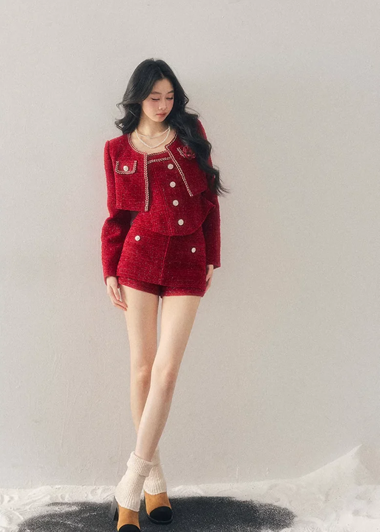 Moonset Whisper Tweed Set - iotean
