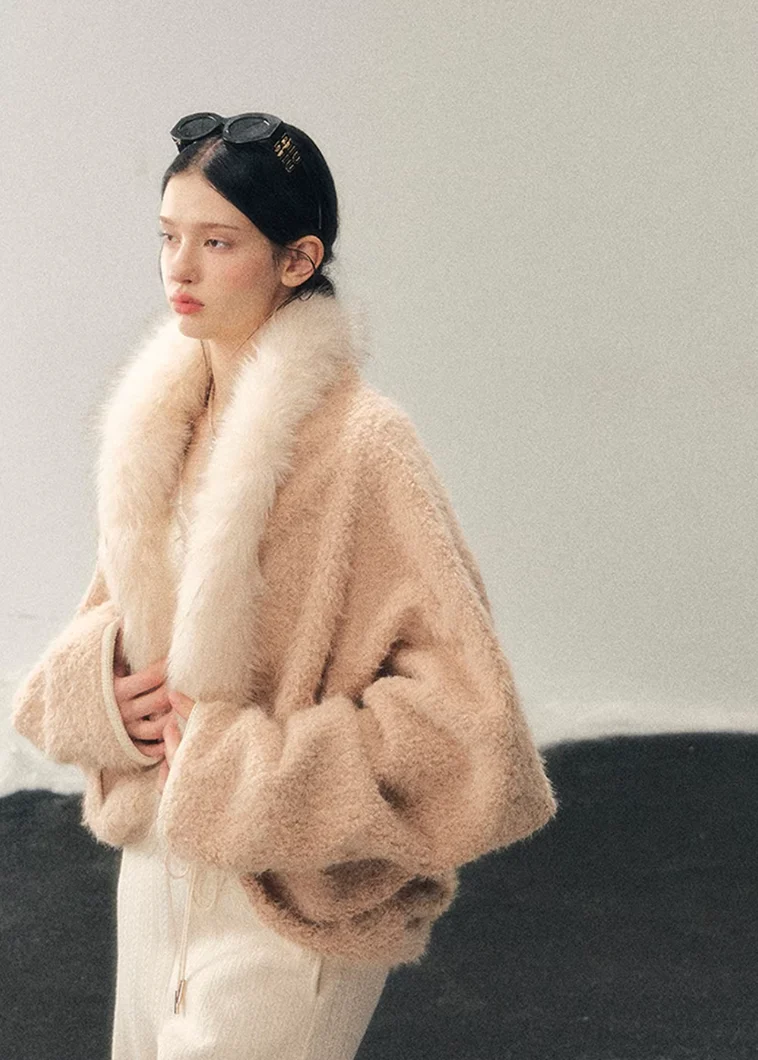 Fluffy Sigh Plush Coat - iotean
