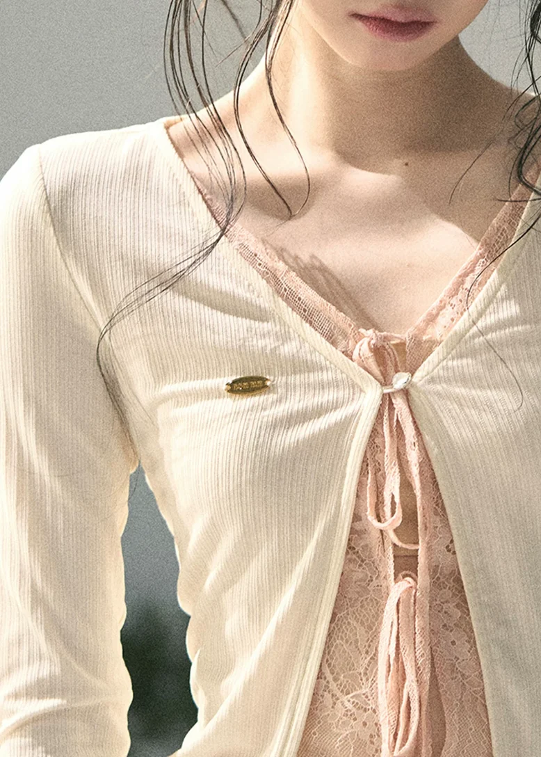 Dream in the Gap Lace Layered Top - iotean