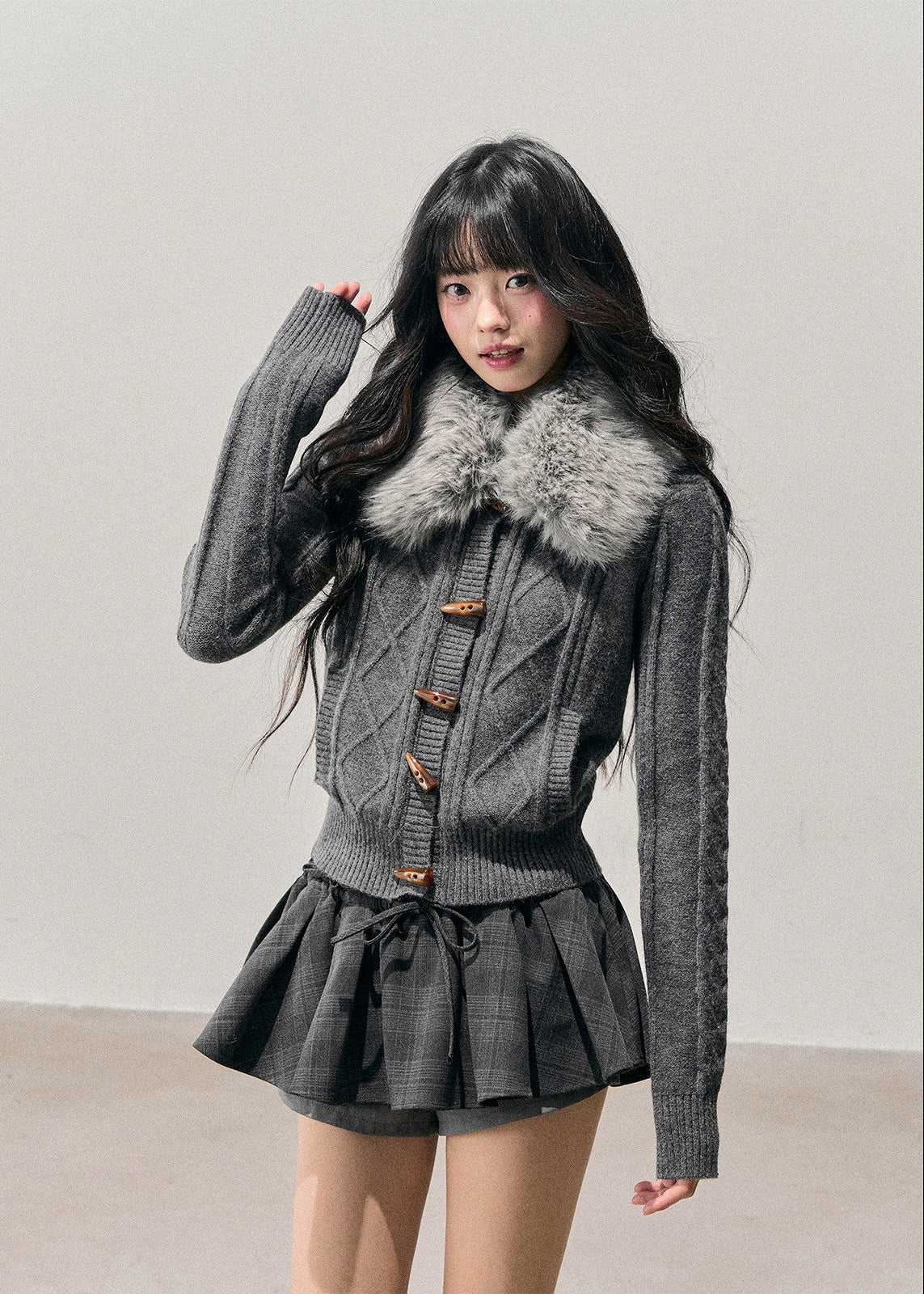 Cloud Drift Knit Cardigan Coat - iotean