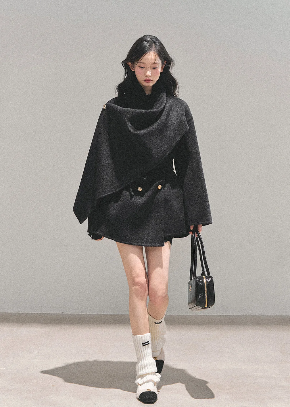 Winter Balse Reversible Wool Coat - iotean