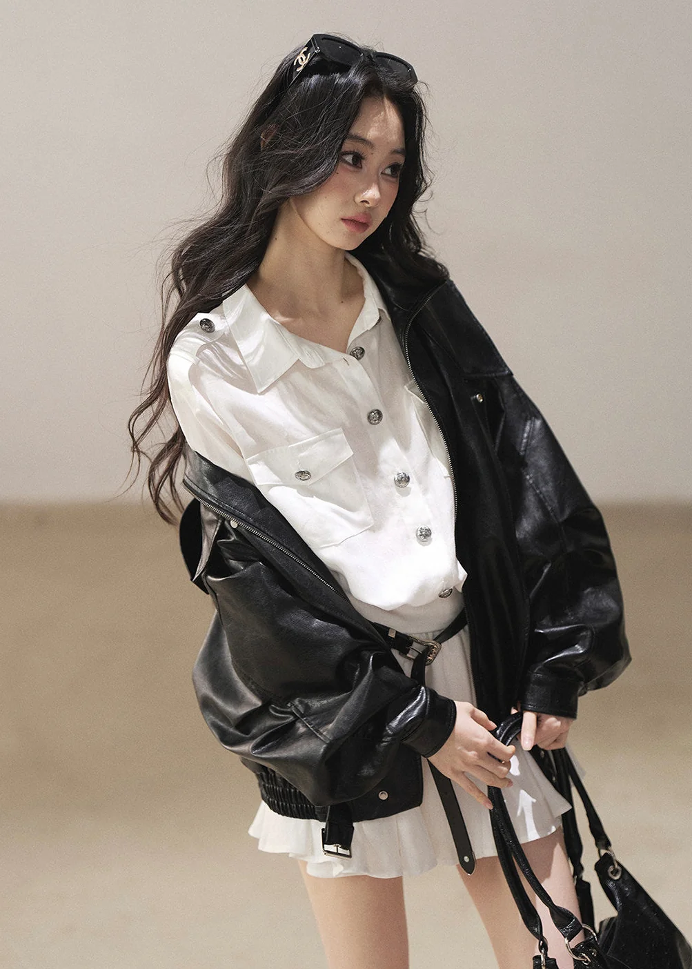 Moonlit Sea Shirt Dress & Shawl Set - iotean