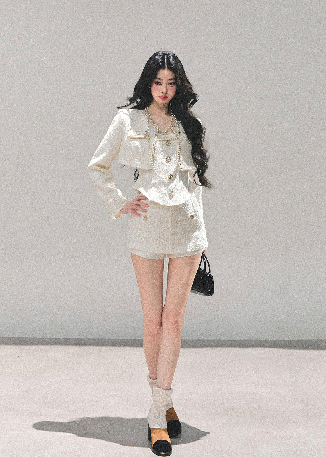 Moonset Whisper Tweed Set - iotean