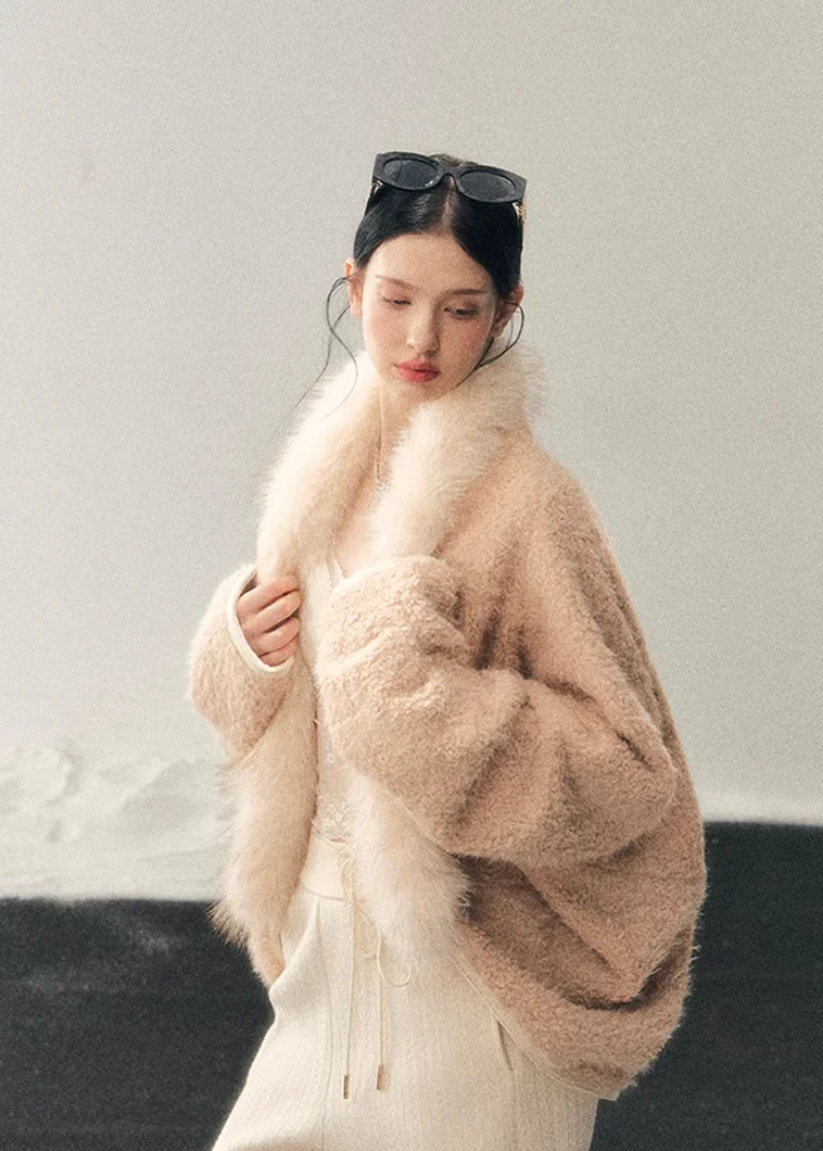 Fluffy Sigh Plush Coat - iotean