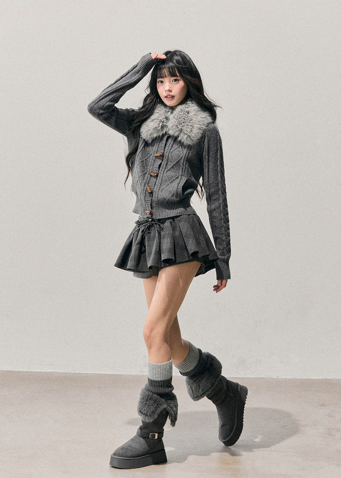 Cloud Drift Knit Cardigan Coat - iotean