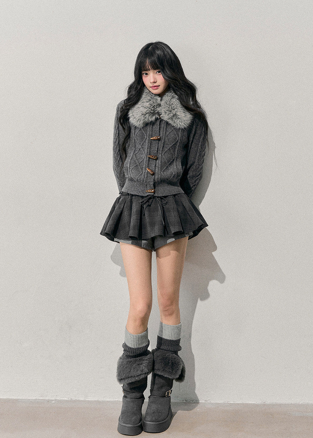 Cloud Drift Knit Cardigan Coat - iotean