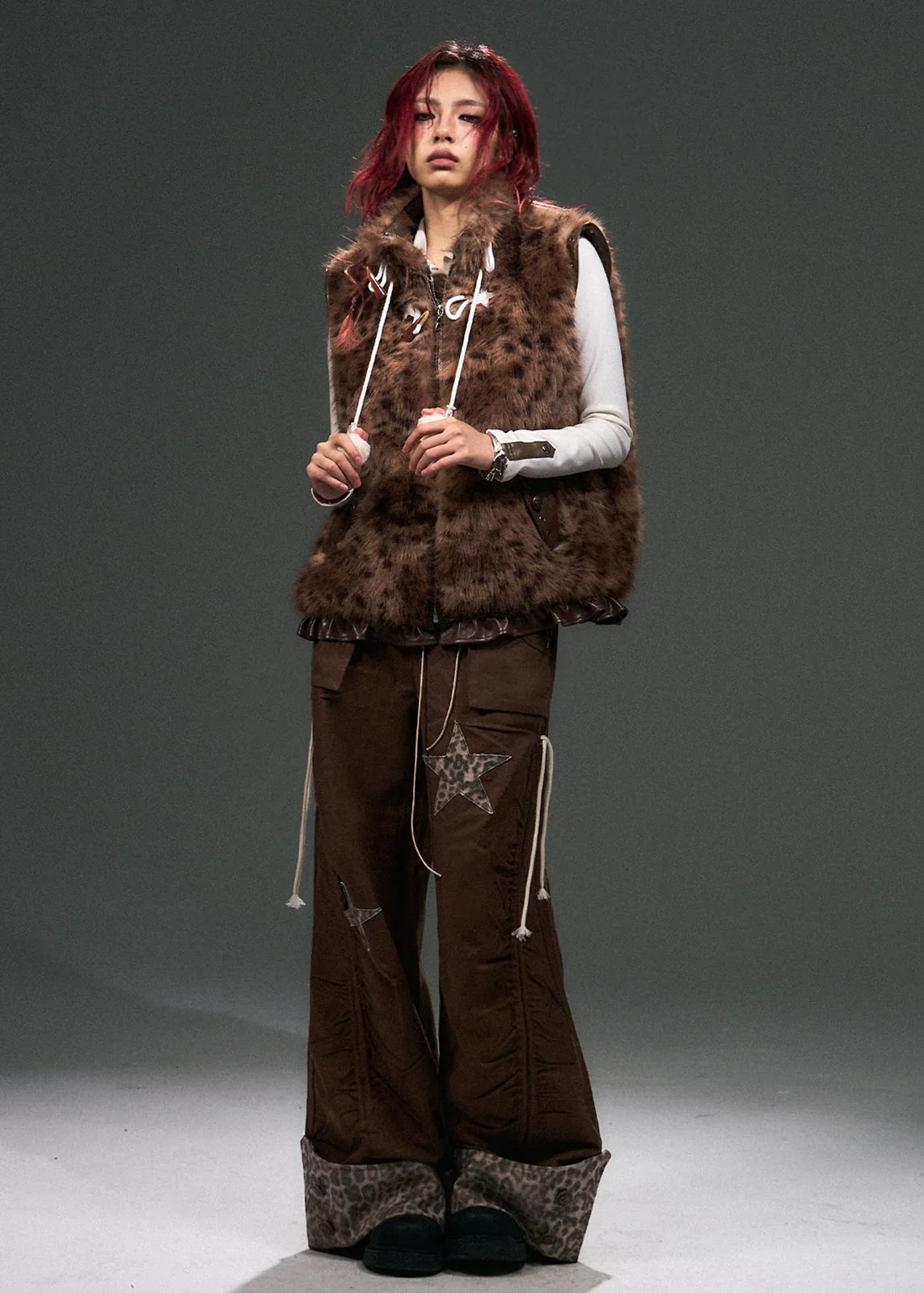 Feral Echo Leopard Vest - iotean
