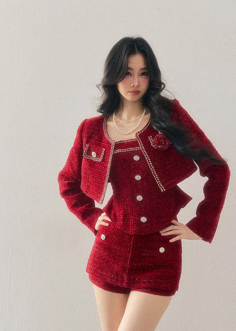 Moonset Whisper Tweed Set - iotean