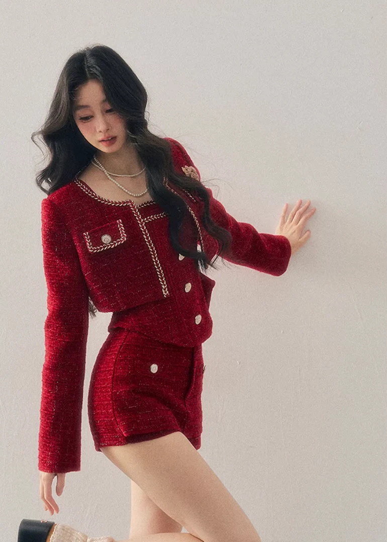 Moonset Whisper Tweed Set - iotean