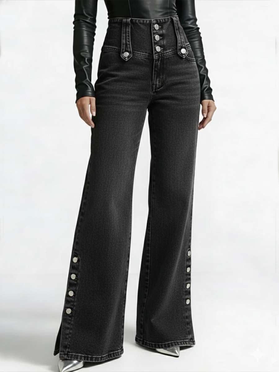 Women's Casual Denim Pants - iotean