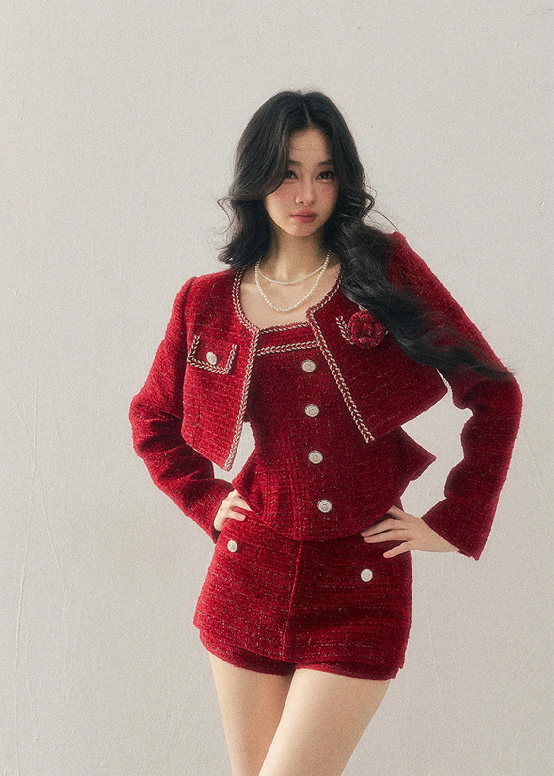 Moonset Whisper Tweed Set - iotean