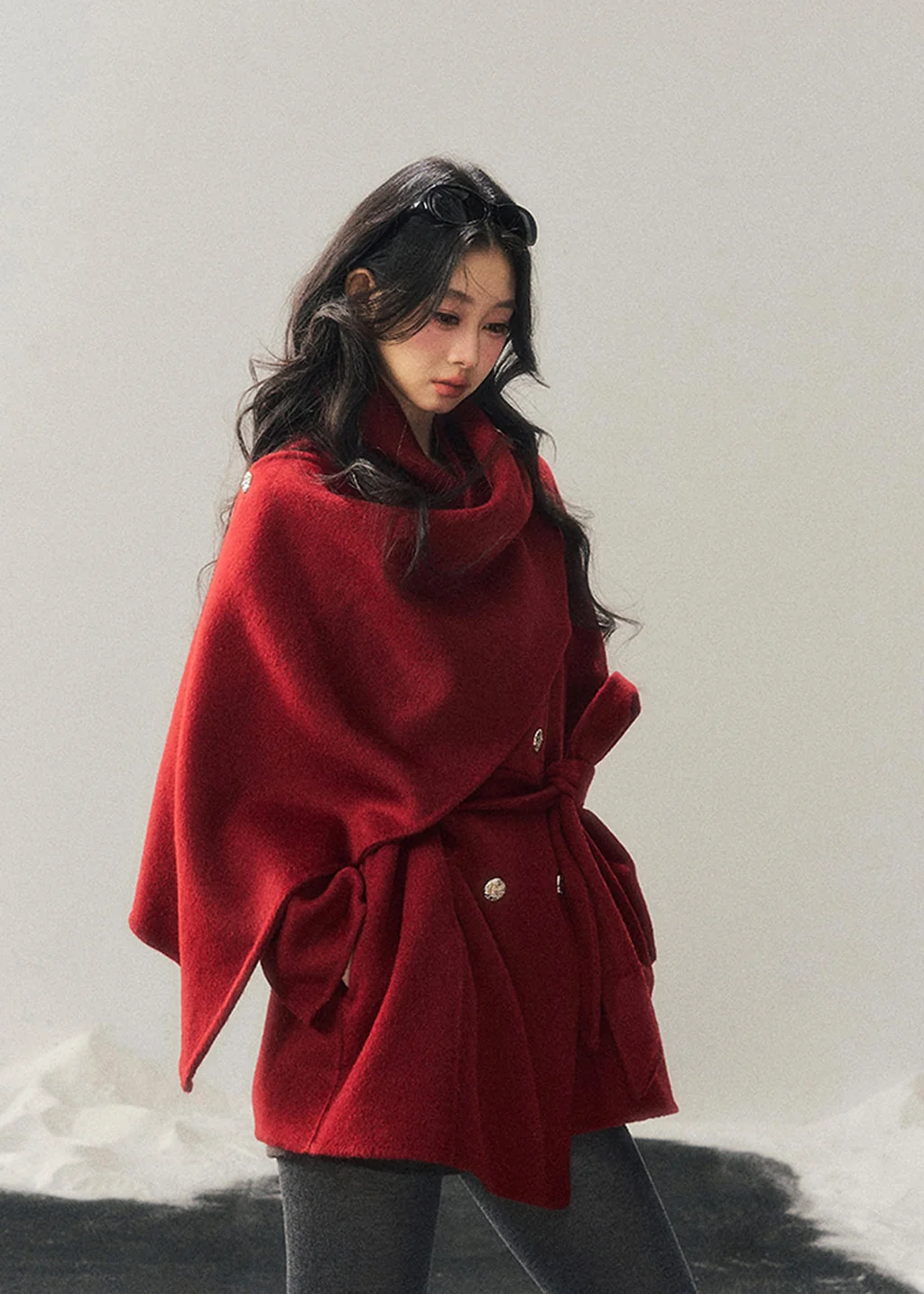 Winter Balse Reversible Wool Coat - iotean