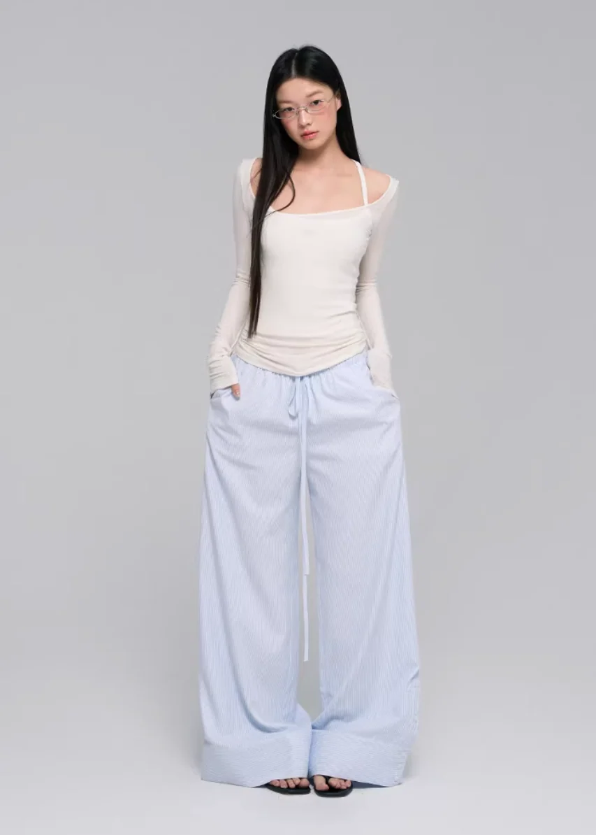 Soft Layer Striped Set - iotean