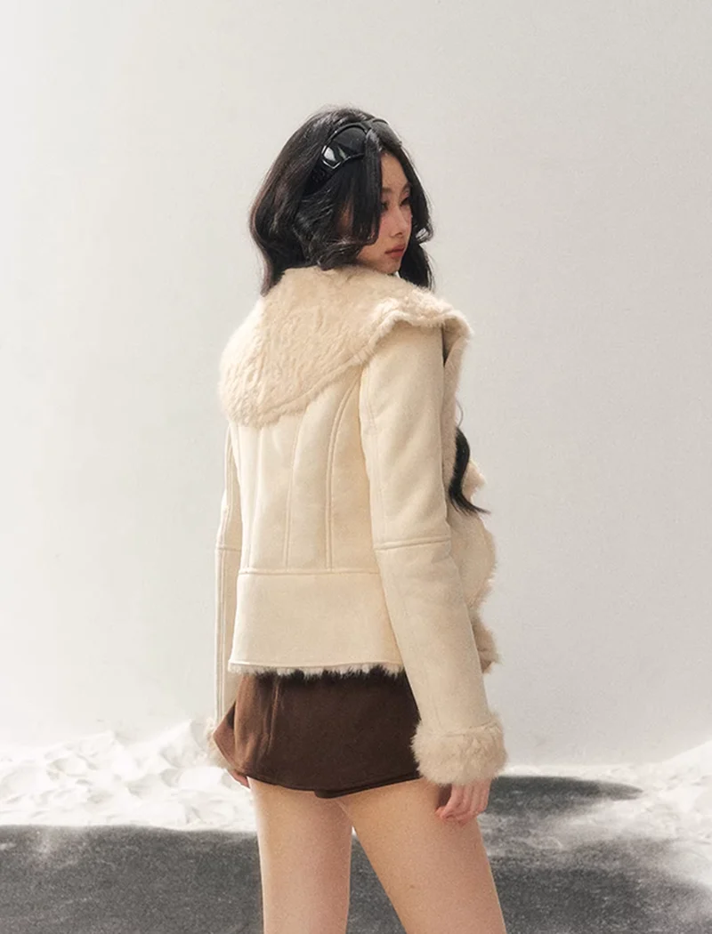 Calm Touch Winter Fur Coat - iotean