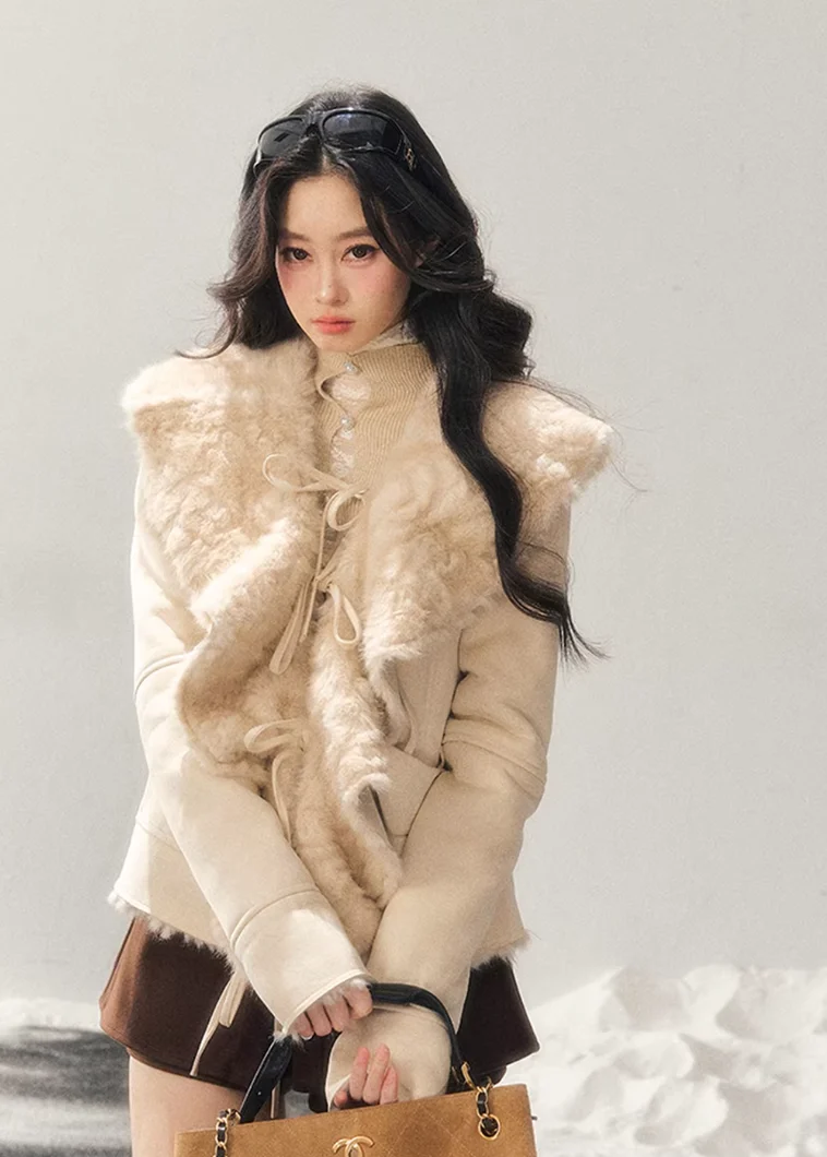 Calm Touch Winter Fur Coat - iotean