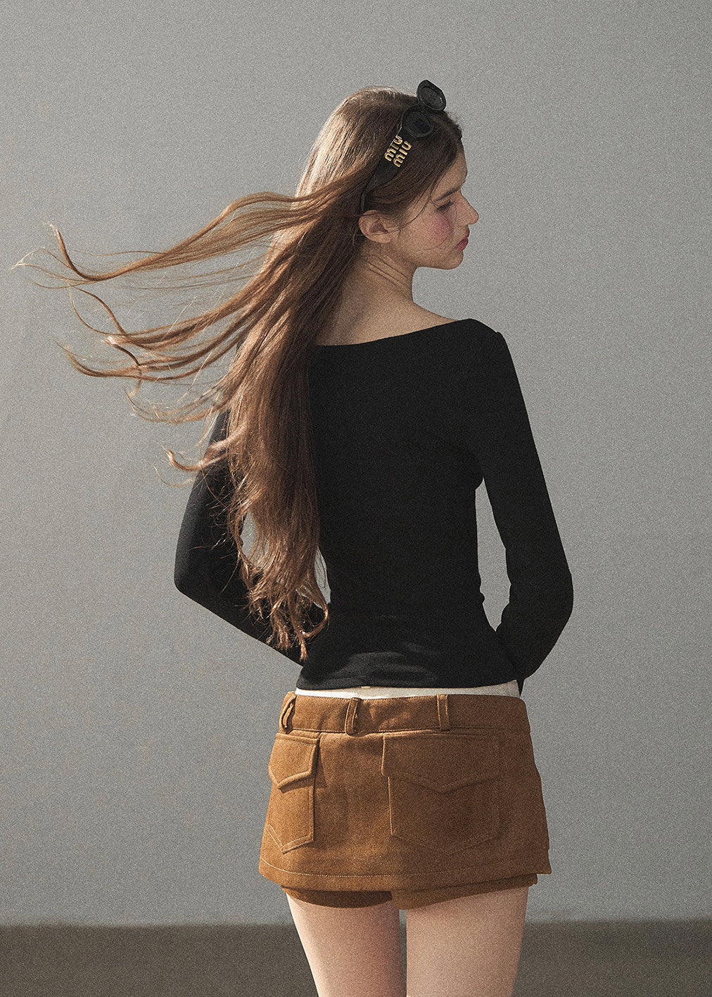 Misty Skin Sheer Lace Long Sleeve Top - iotean