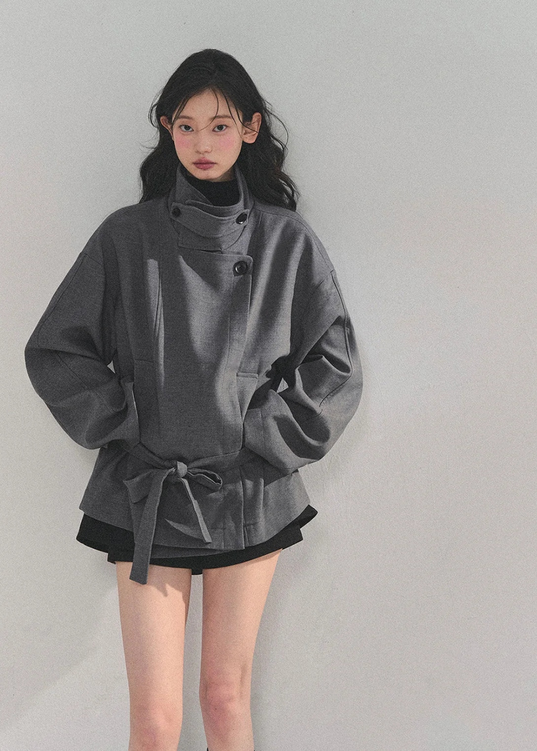 First Snow Trench Knit Coat - iotean