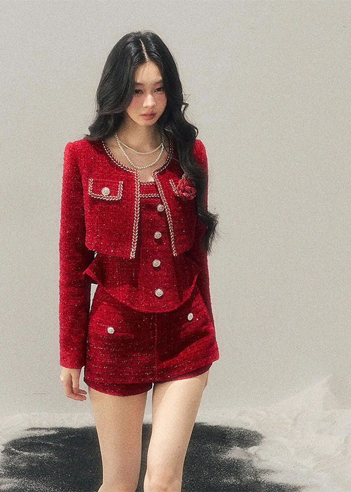 Moonset Whisper Tweed Set - iotean