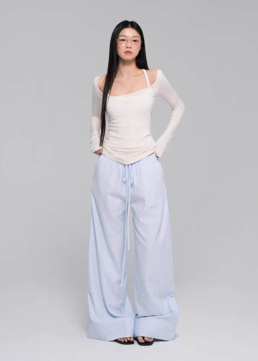 Soft Layer Striped Set - iotean