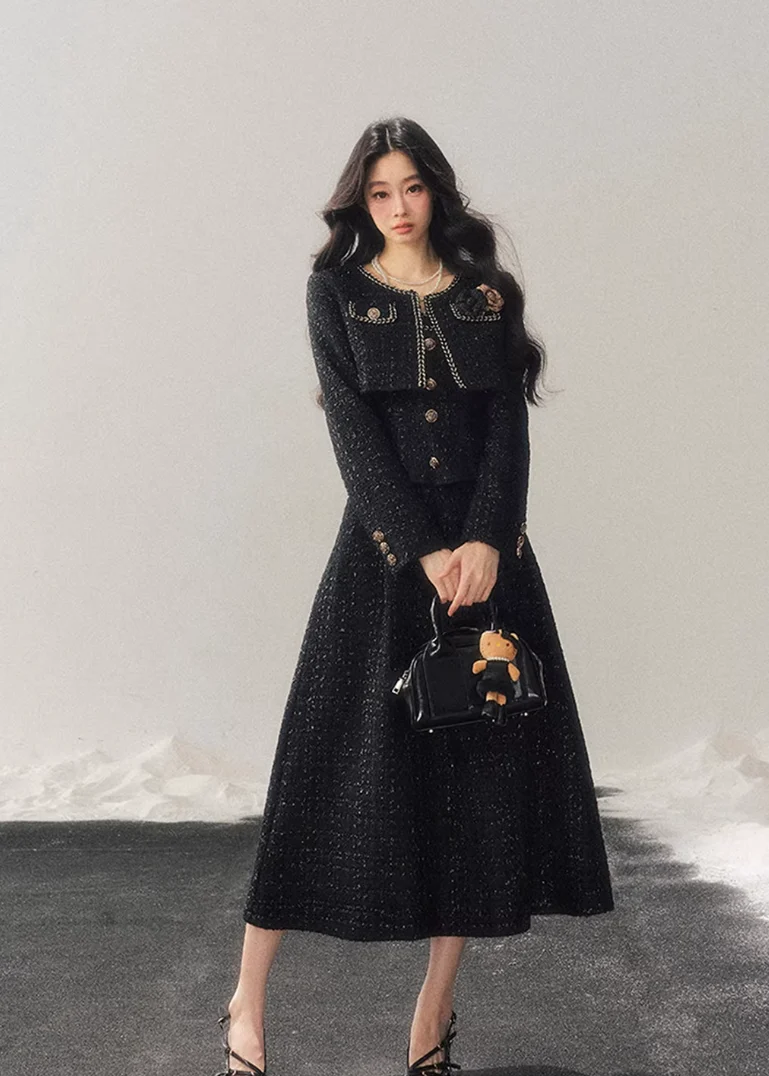 Moonset Whisper Tweed Set - iotean