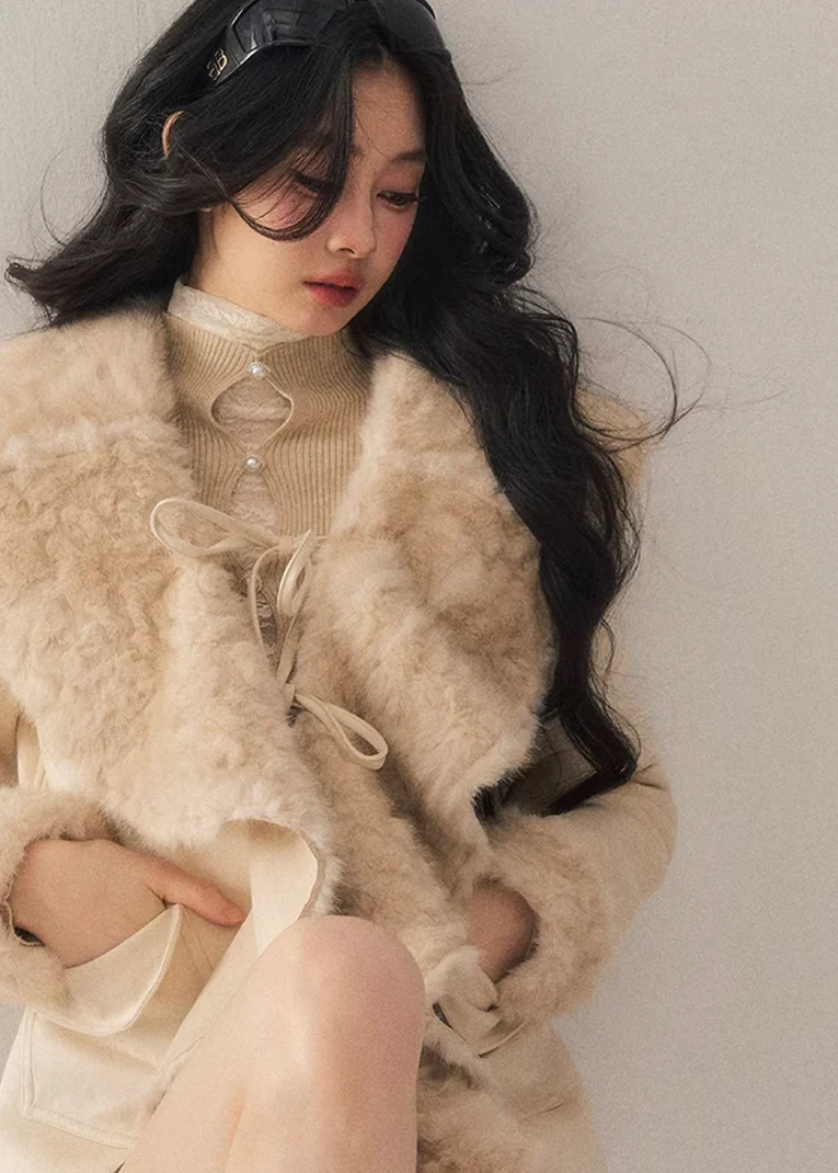 Calm Touch Winter Fur Coat - iotean