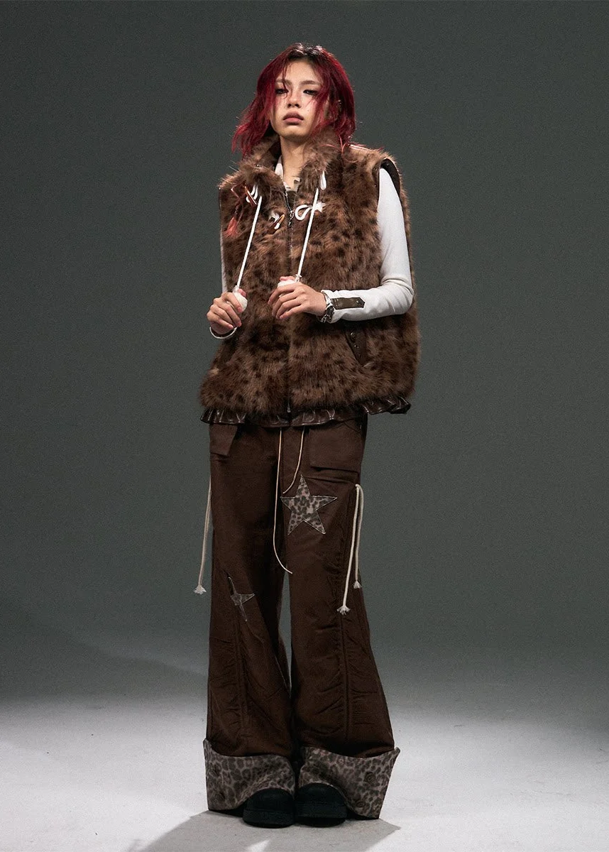 Feral Echo Leopard Vest - iotean