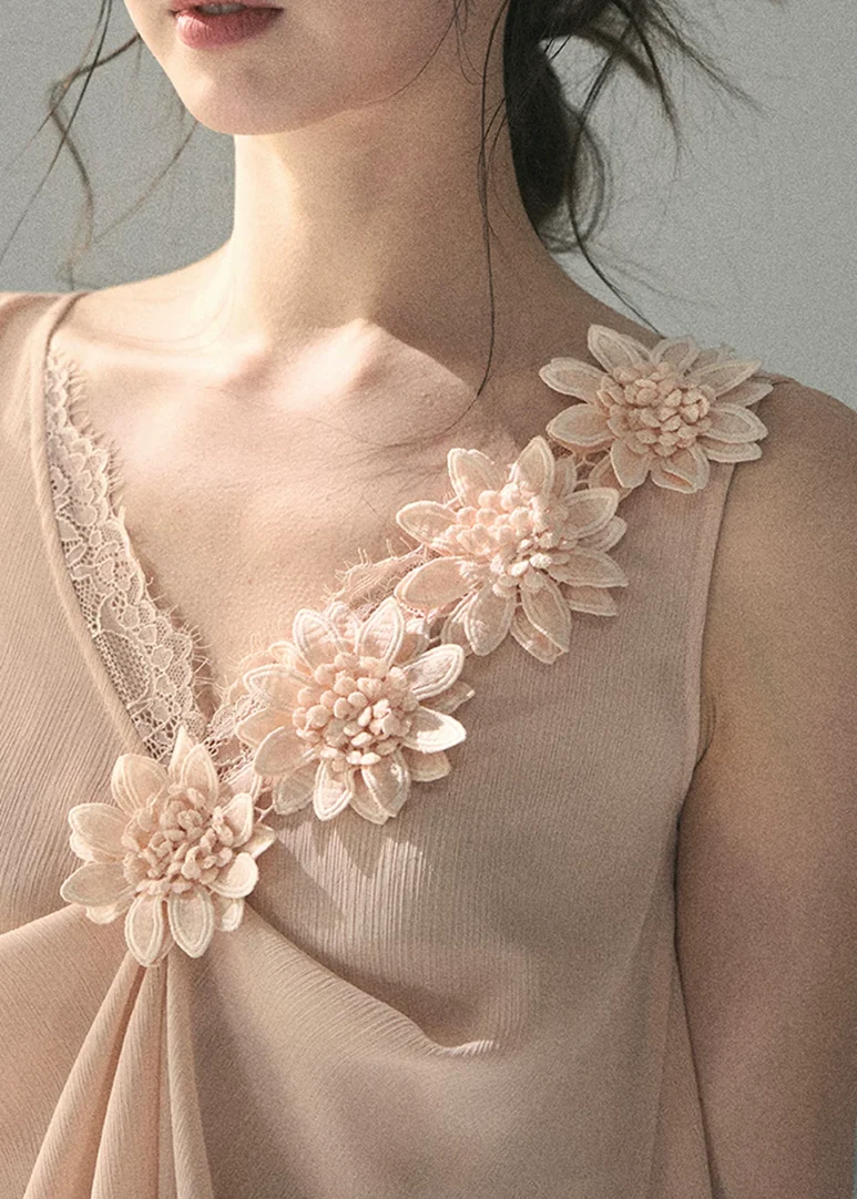 Aphasia Rose 3D Flower Top - iotean