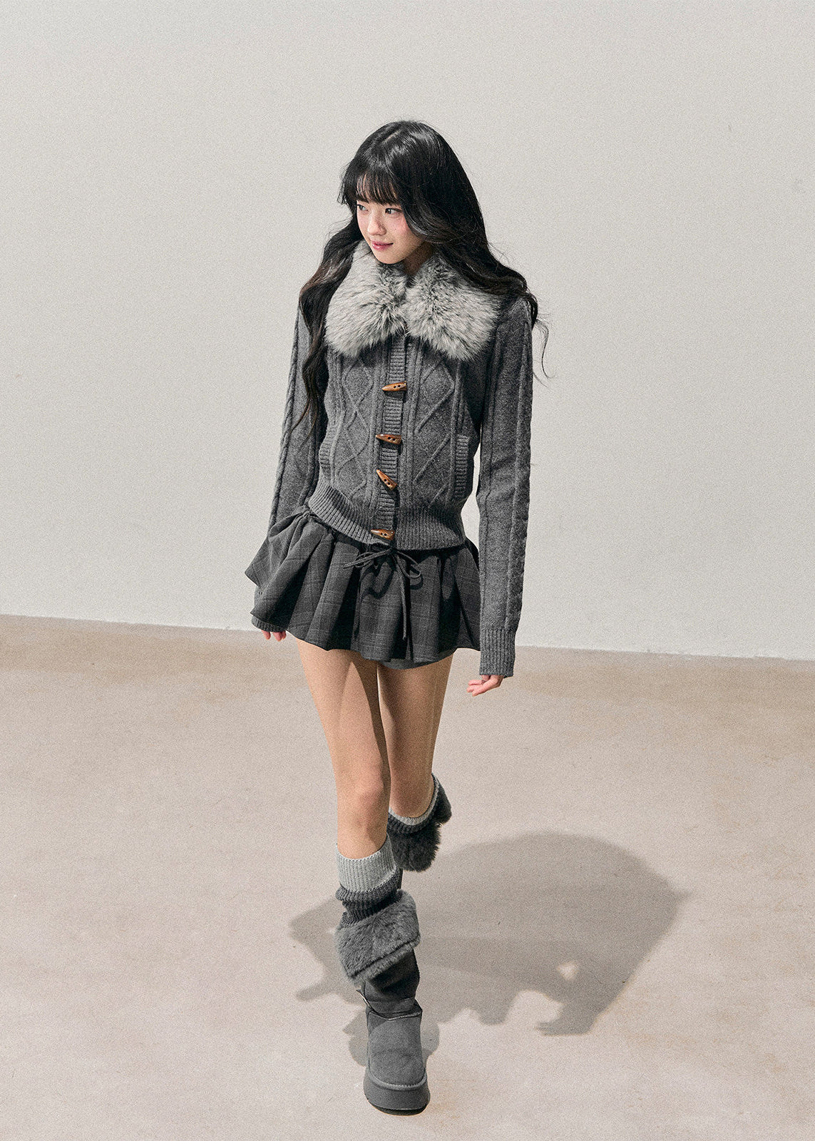 Cloud Drift Knit Cardigan Coat - iotean