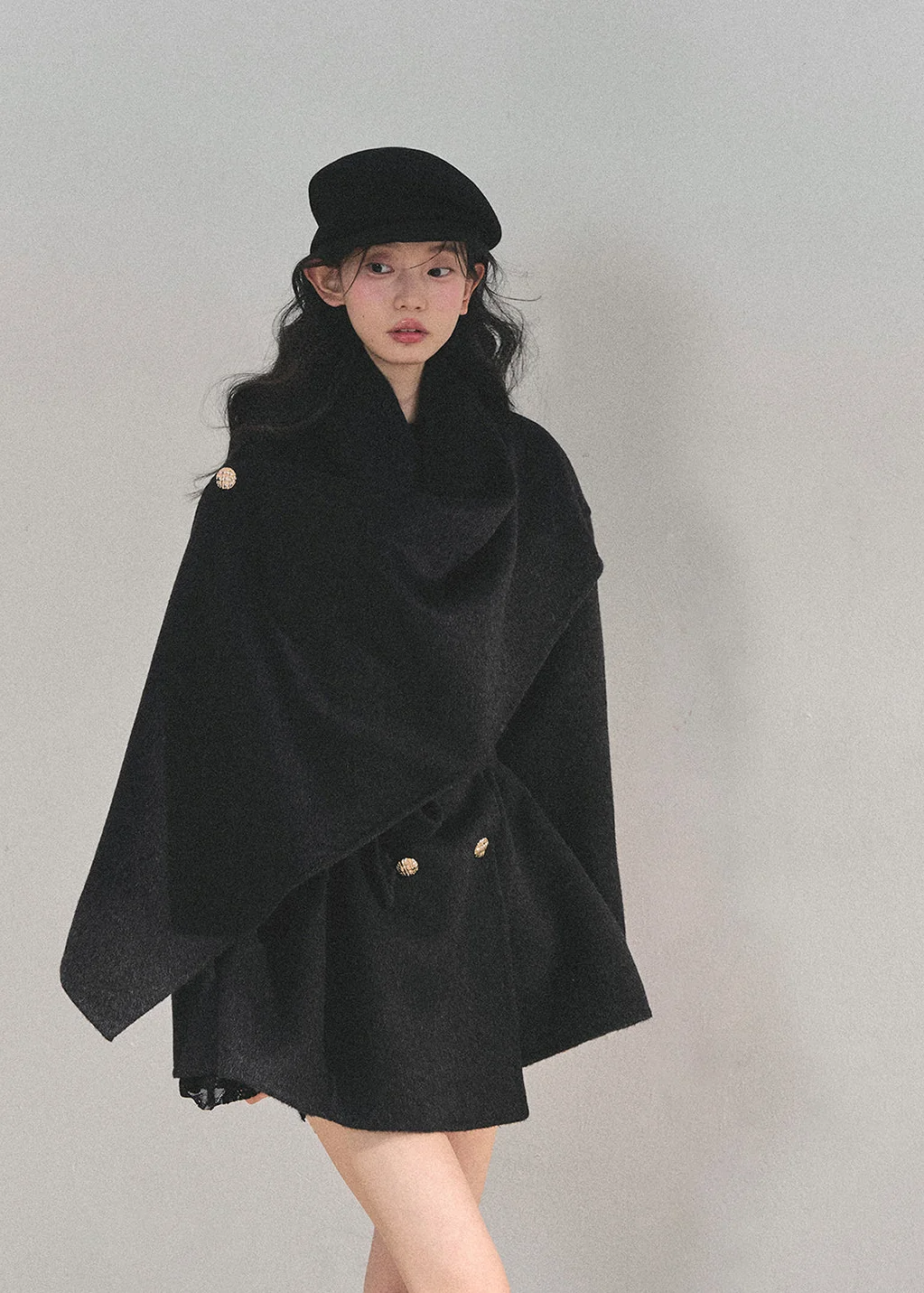 Winter Balse Reversible Wool Coat - iotean